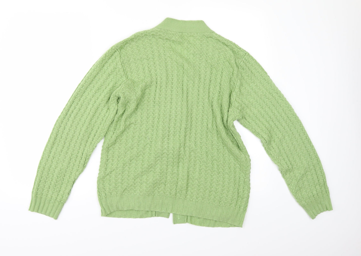 Preworn Womens Green   Cape Jumper Size 12