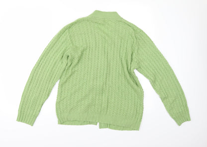 Preworn Womens Green   Cape Jumper Size 12