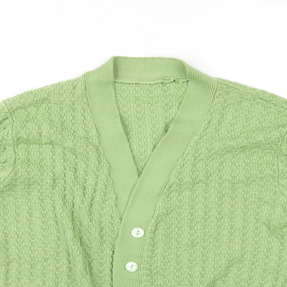 Preworn Womens Green   Cape Jumper Size 12