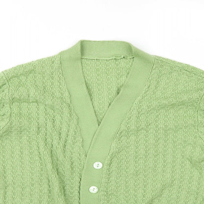 Preworn Womens Green   Cape Jumper Size 12