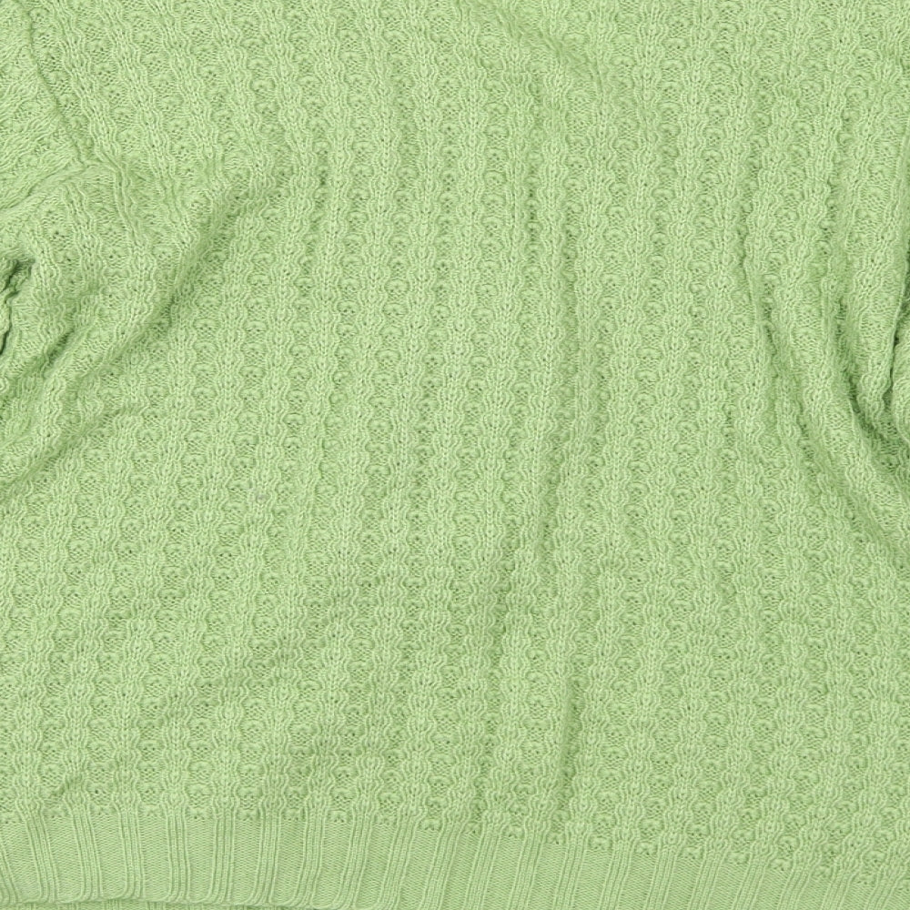 Preworn Womens Green   Cape Jumper Size 12