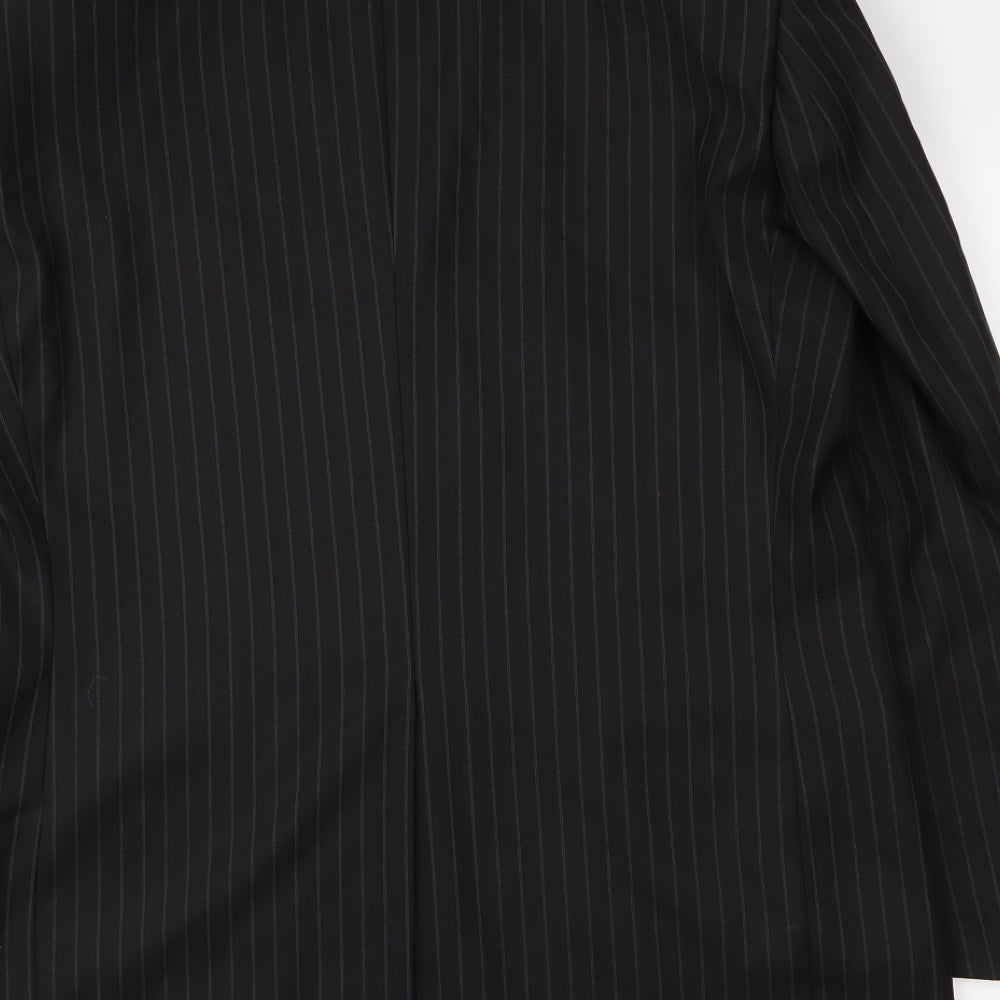 Mens UK Size 38 Greenwoods Regular Black Suit Jacket