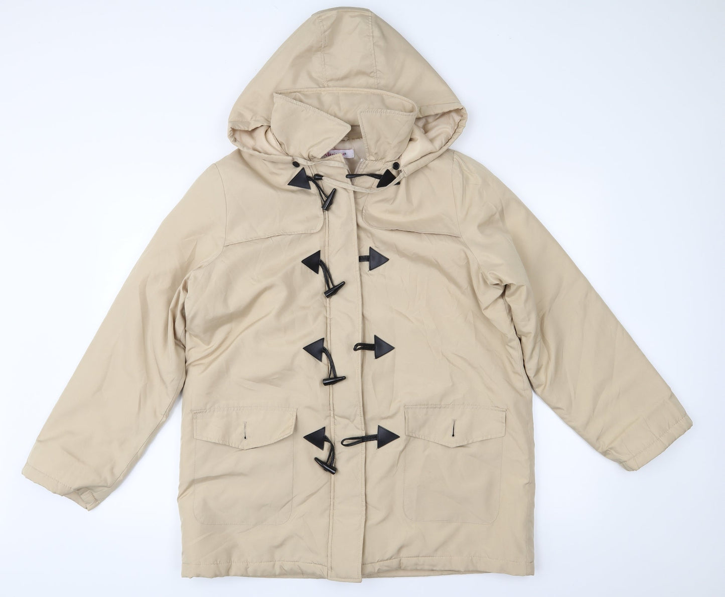 Womens UK Size 14 Marisota Beige Anorak Coat
