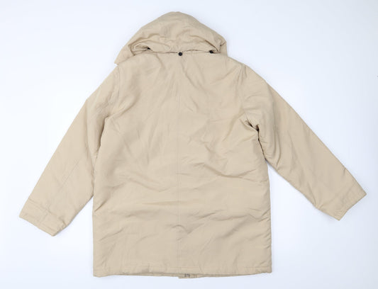 Womens UK Size 14 Marisota Beige Anorak Coat