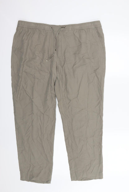 Gerry Weber Womens Brown   Trousers  Size 40 in L27 in