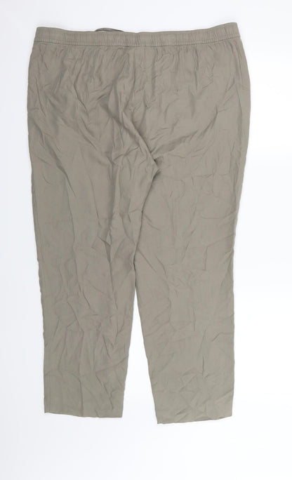 Gerry Weber Womens Brown   Trousers  Size 40 in L27 in