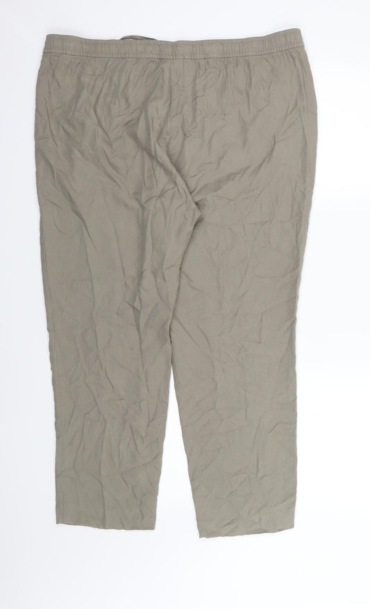 Gerry Weber Womens Brown   Trousers  Size 40 in L27 in