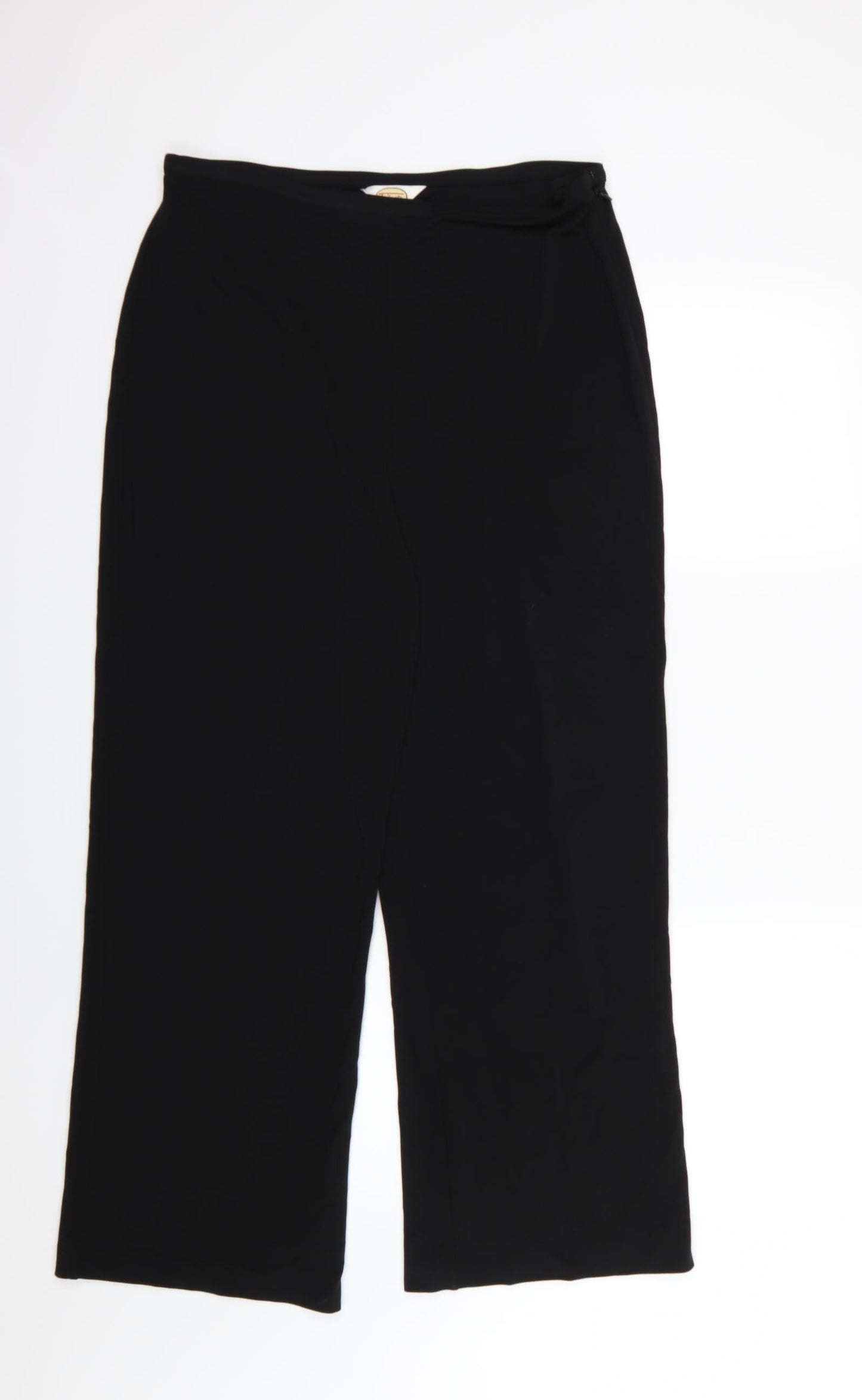 Womens UK Size L Talbots Regular Fit  Black Trousers