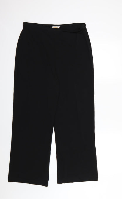 Womens UK Size L Talbots Regular Fit  Black Trousers