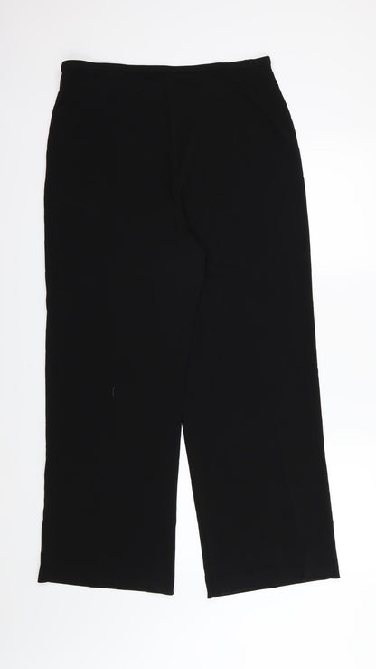 Womens UK Size L Talbots Regular Fit  Black Trousers