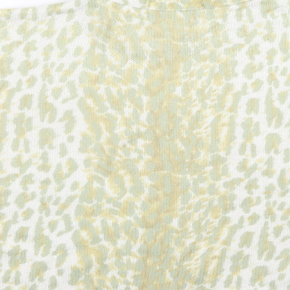 Berkertex Womens Green Animal Print Knit Pullover Jumper Size 14