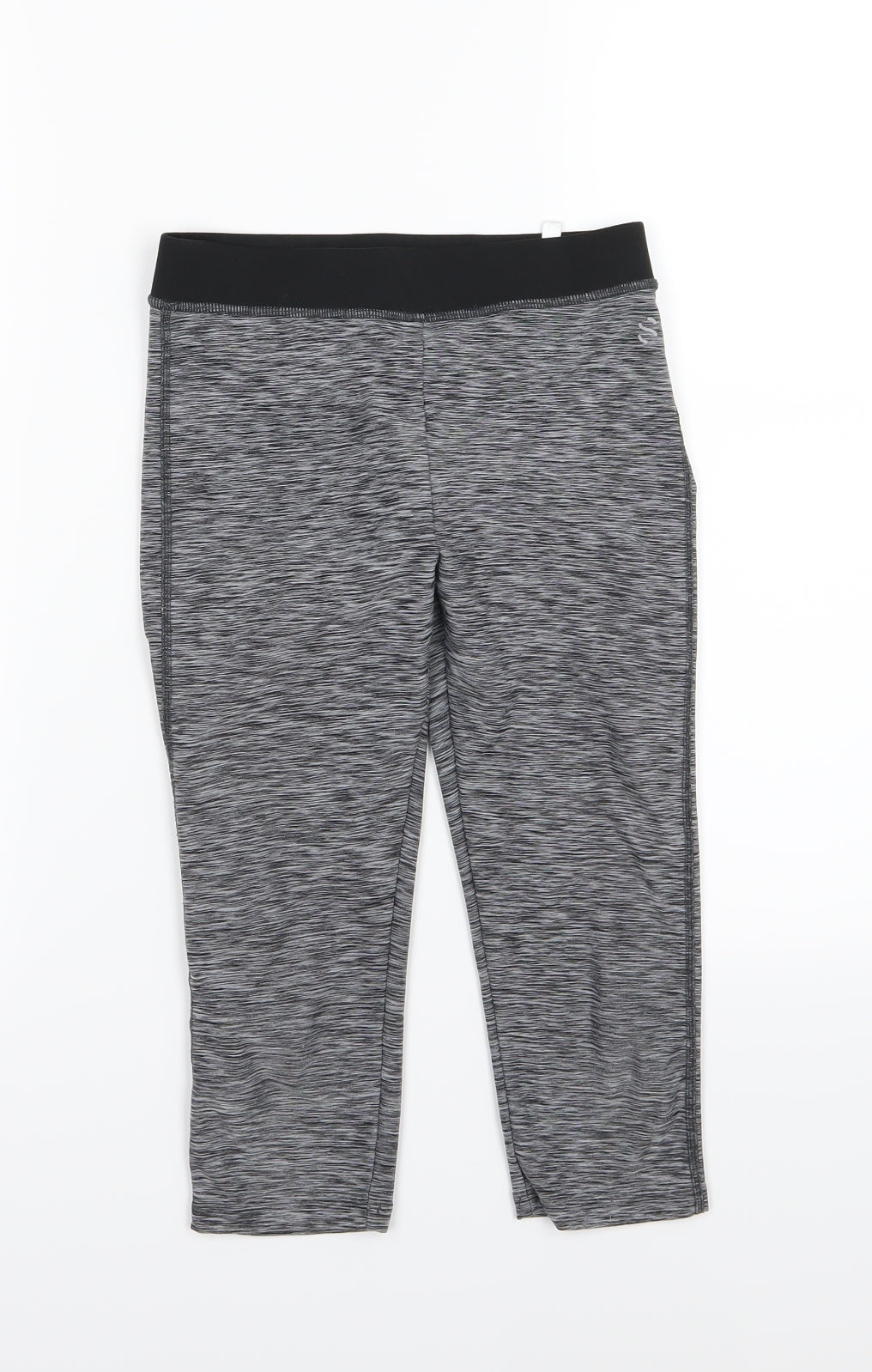H&M Girls Grey   Compression Shorts Size 8-9 Years