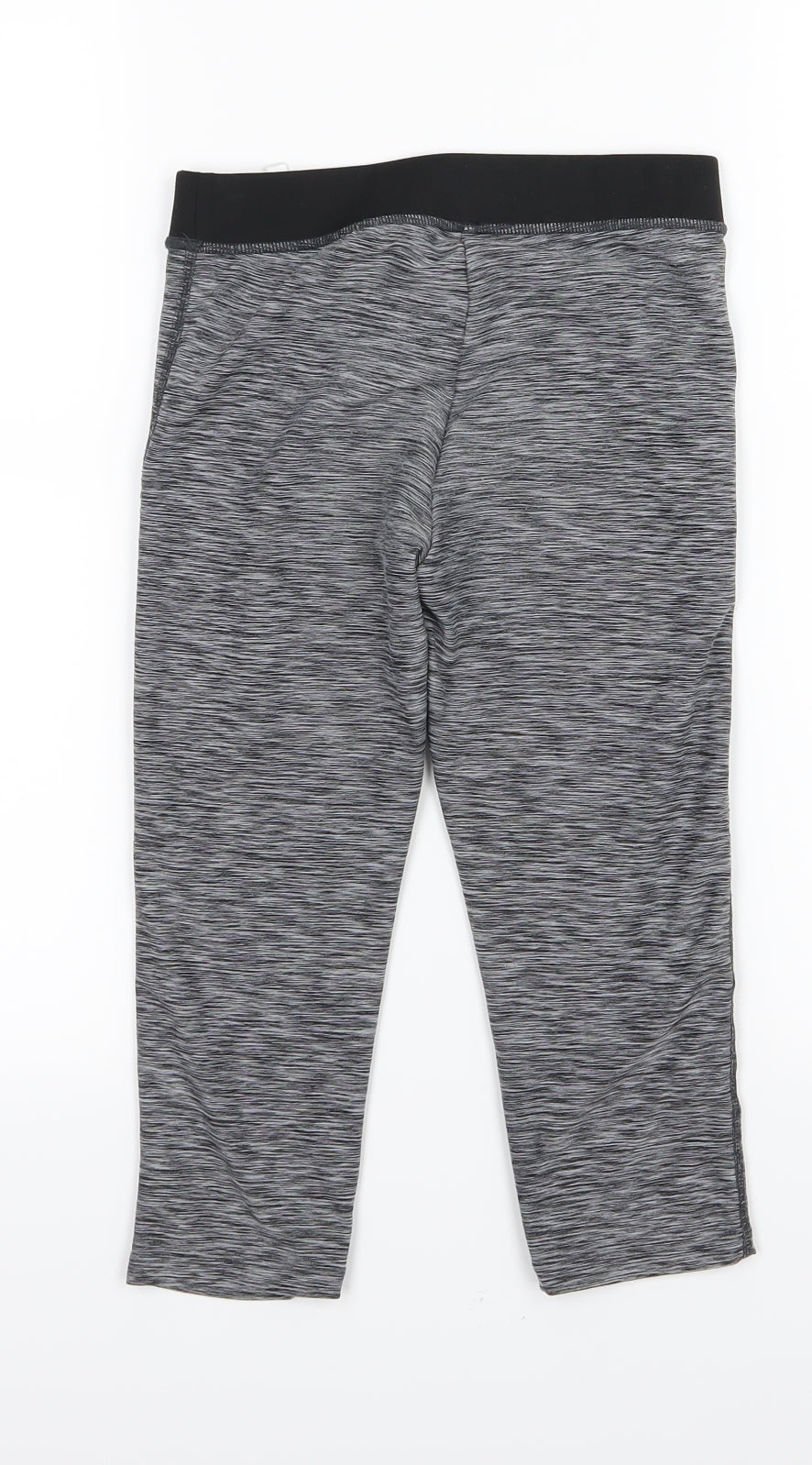 H&M Girls Grey   Compression Shorts Size 8-9 Years