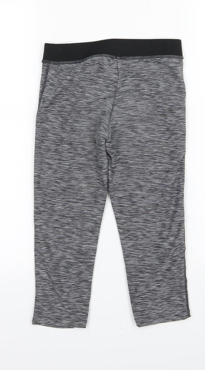 H&M Girls Grey   Compression Shorts Size 8-9 Years