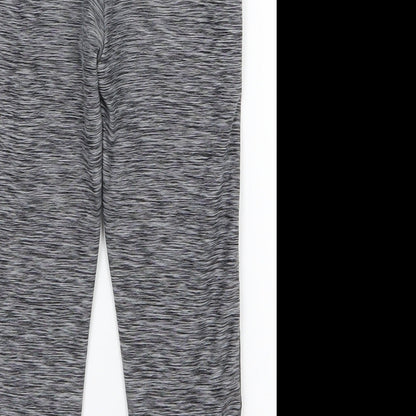 H&M Girls Grey   Compression Shorts Size 8-9 Years