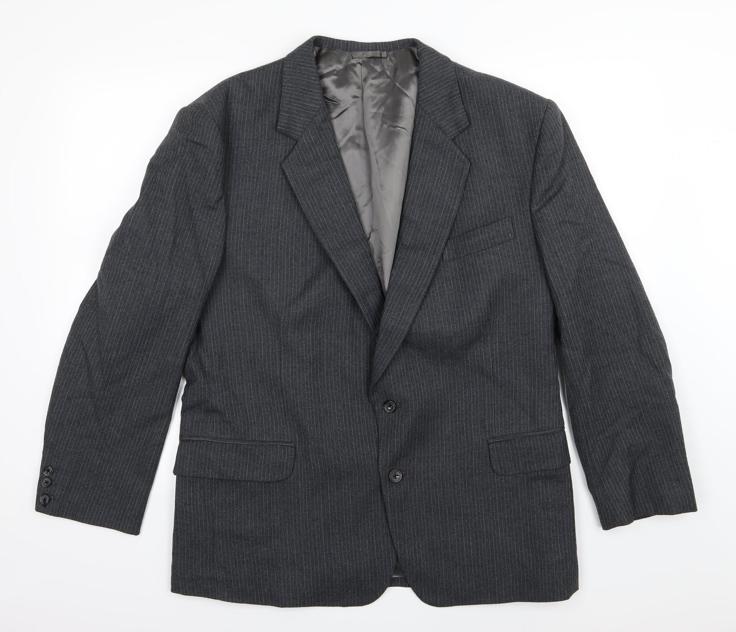 Mens UK Size 40 Preworn Regular Blue Suit Jacket