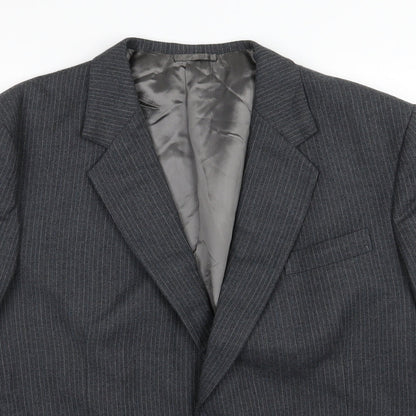 Mens UK Size 40 Preworn Regular Blue Suit Jacket