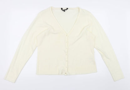 Key West Womens Ivory   Cardigan Jumper Size 18