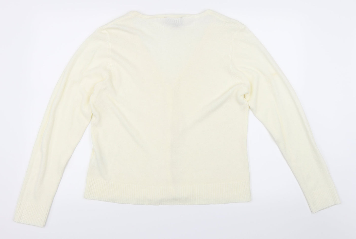 Key West Womens Ivory   Cardigan Jumper Size 18