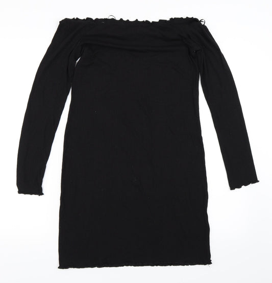 H&M Womens Black   Bodycon  Size M