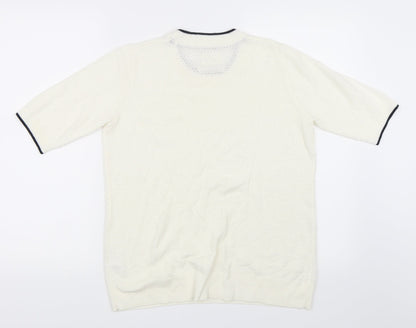 Lindex Womens Ivory   Pullover Jumper Size S
