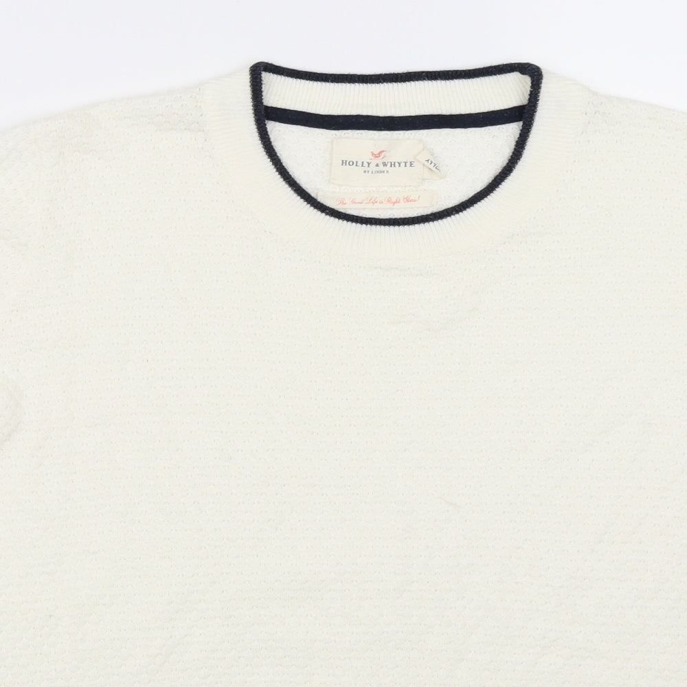 Lindex Womens Ivory   Pullover Jumper Size S