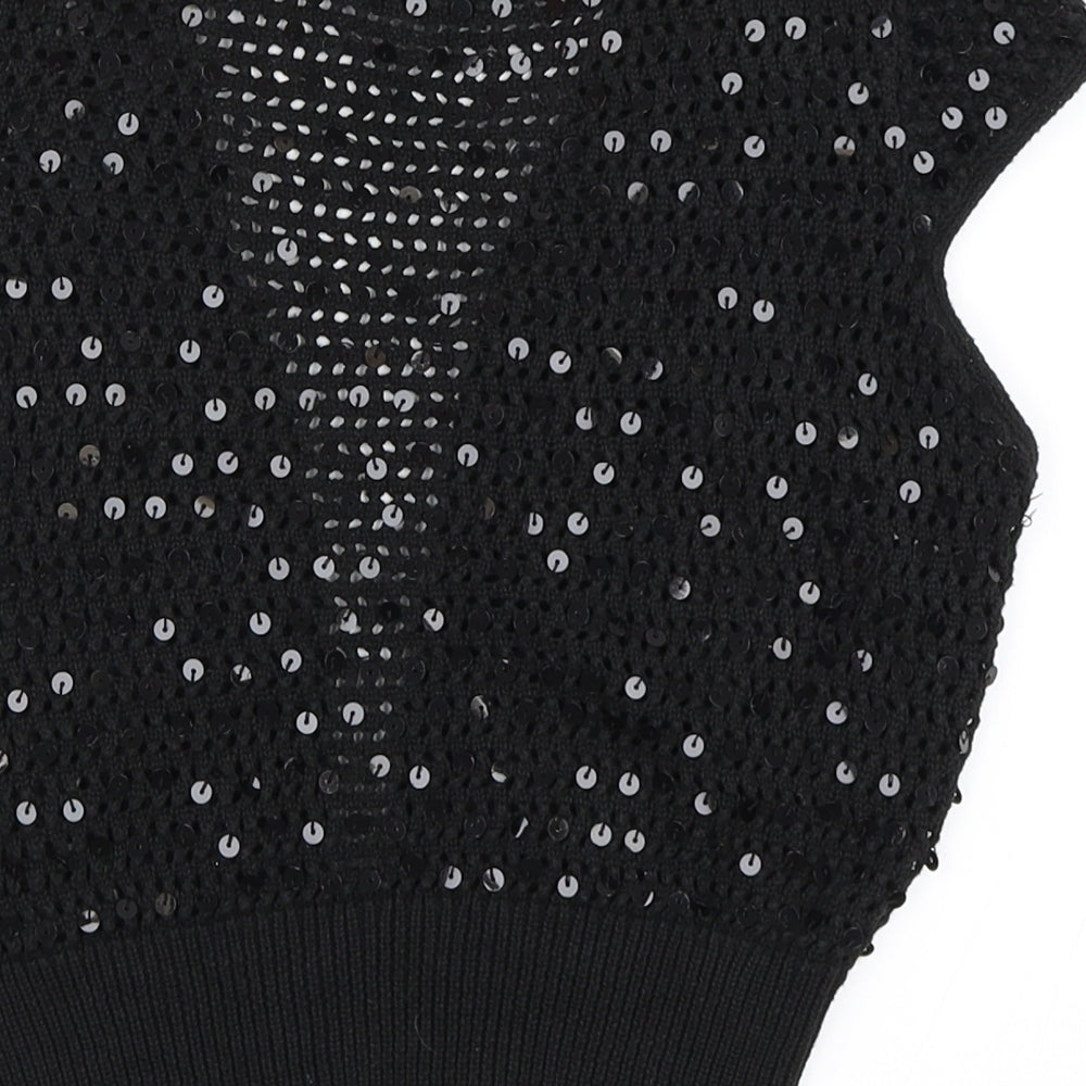 New Look Girls Black   Cardigan Jumper Size S