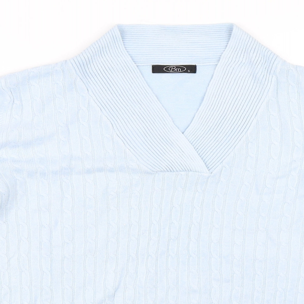 BM Womens Blue   Pullover Jumper Size S