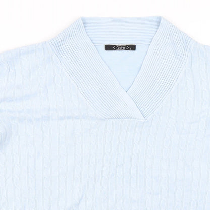 BM Womens Blue   Pullover Jumper Size S