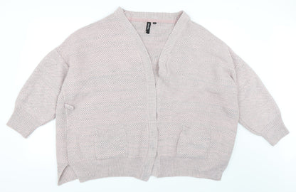 LabelBe Womens Pink   Cardigan Jumper Size XL