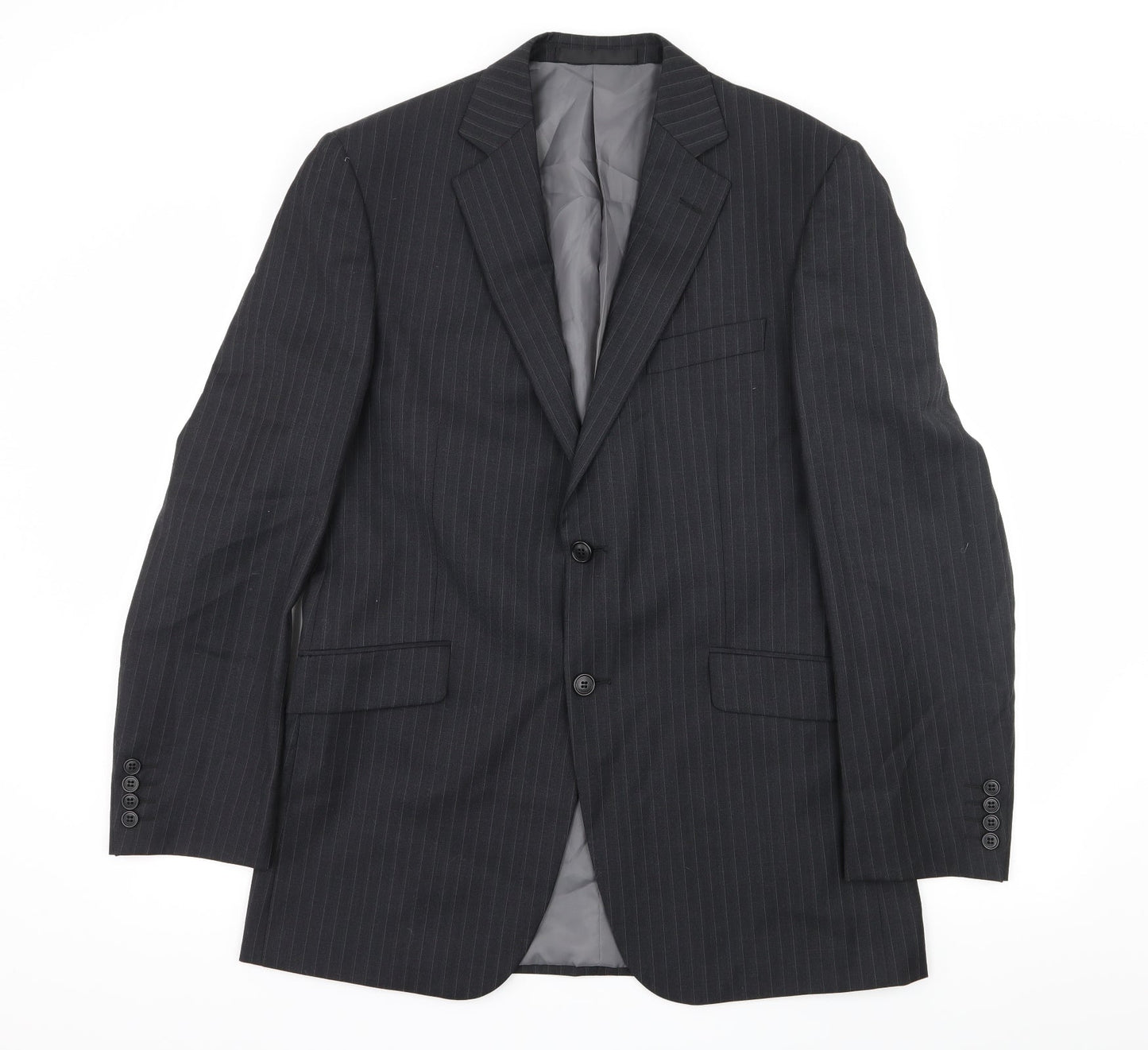 Mens UK Size L Marks and Spencer Regular Grey Suit Jacket