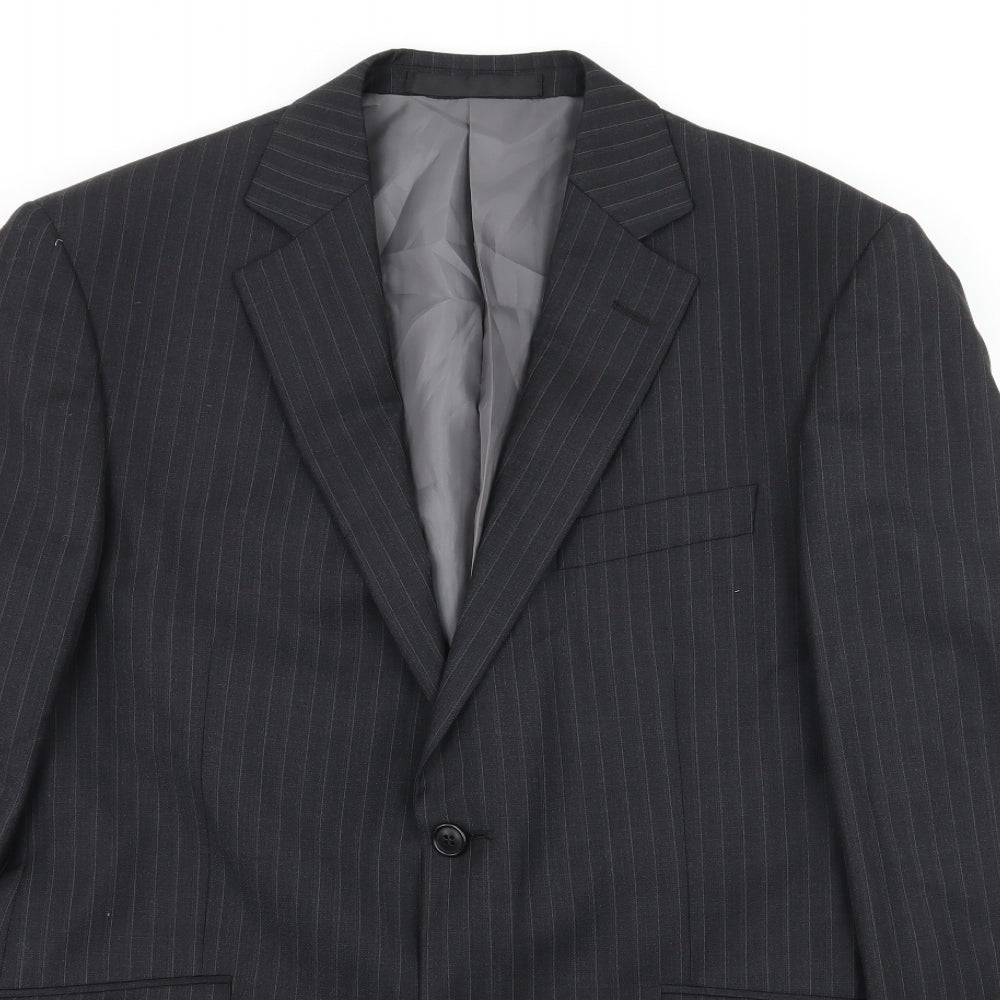 Mens UK Size L Marks and Spencer Regular Grey Suit Jacket