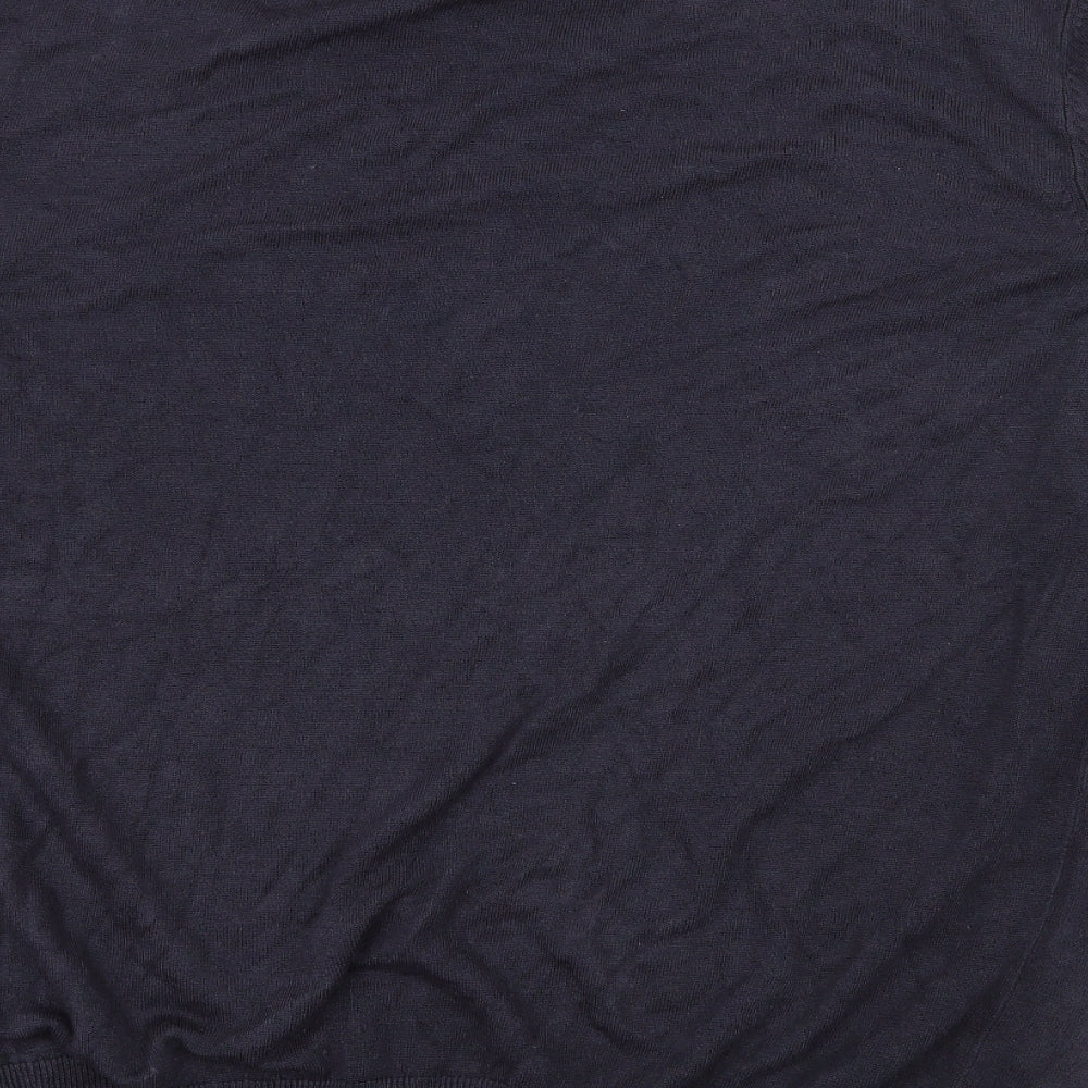 M&Co Womens Blue  Knit Pullover Jumper Size XL
