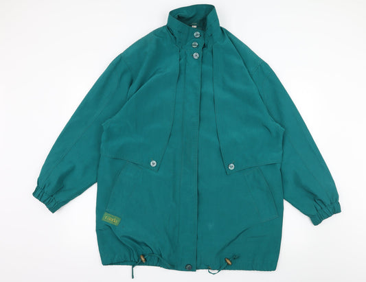 C&A Womens Blue   Overcoat Coat Size 12