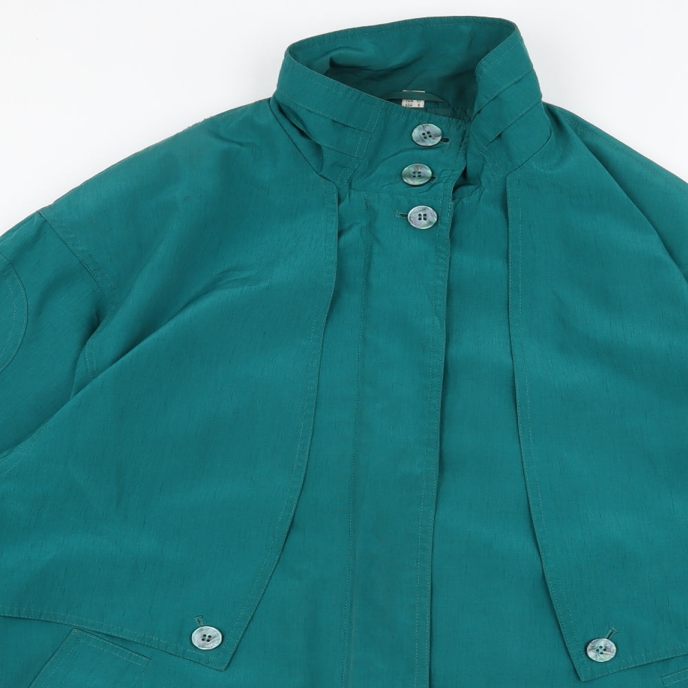 C&A Womens Blue   Overcoat Coat Size 12