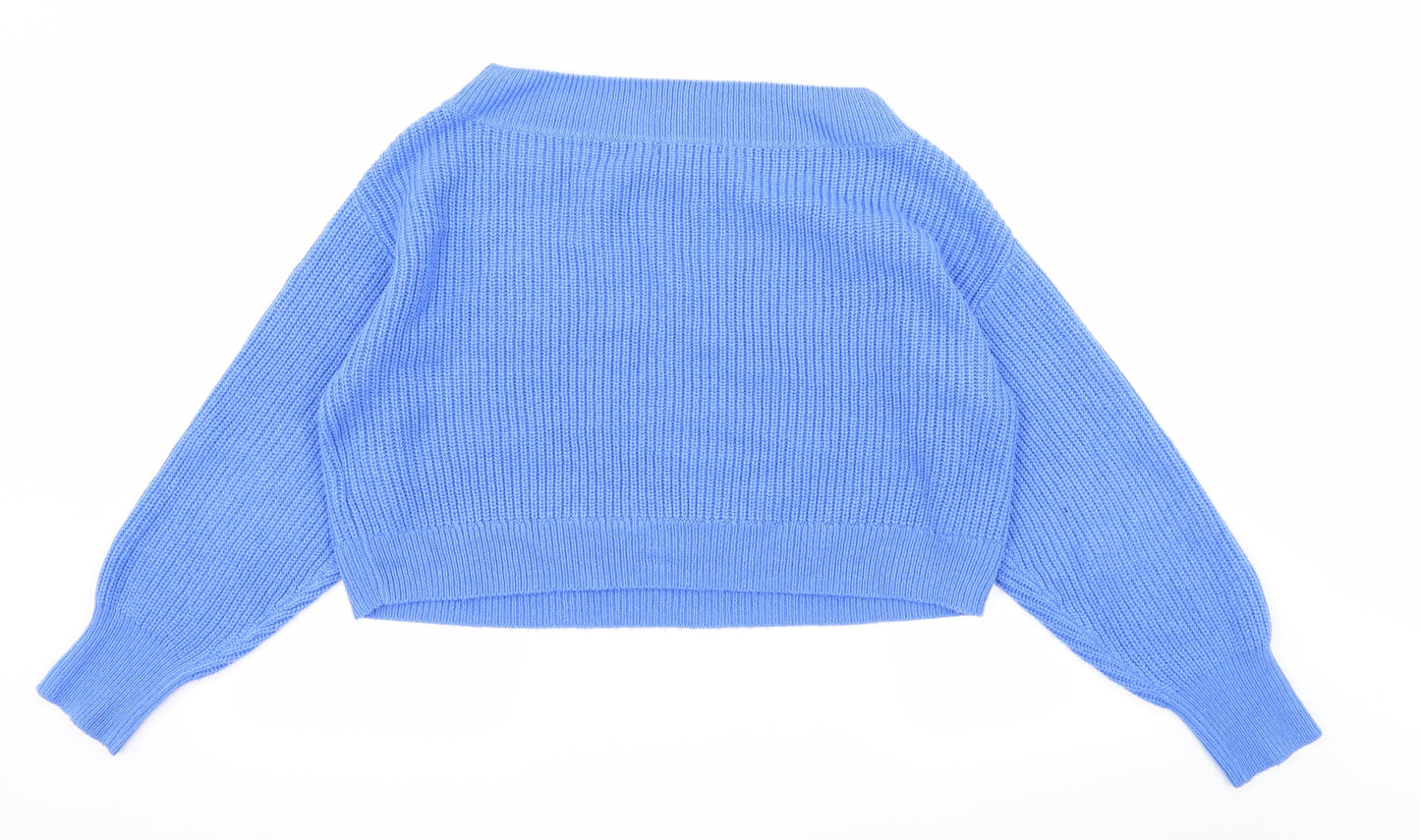 Gina Tricot Womens Blue  Knit Pullover Jumper Size L