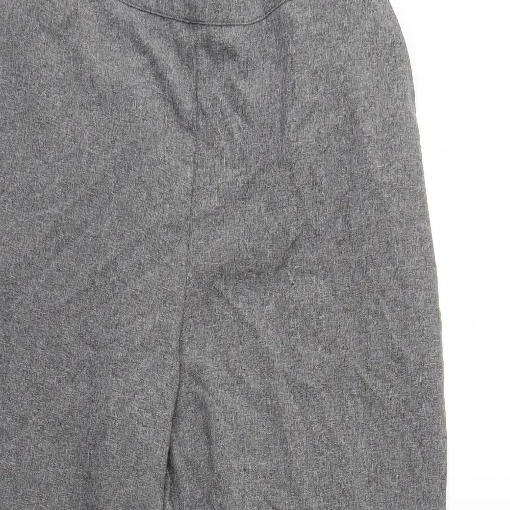 Womens UK Size 20 Preworn Regular Fit  Grey Trousers