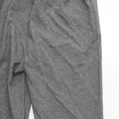 Womens UK Size 20 Preworn Regular Fit  Grey Trousers