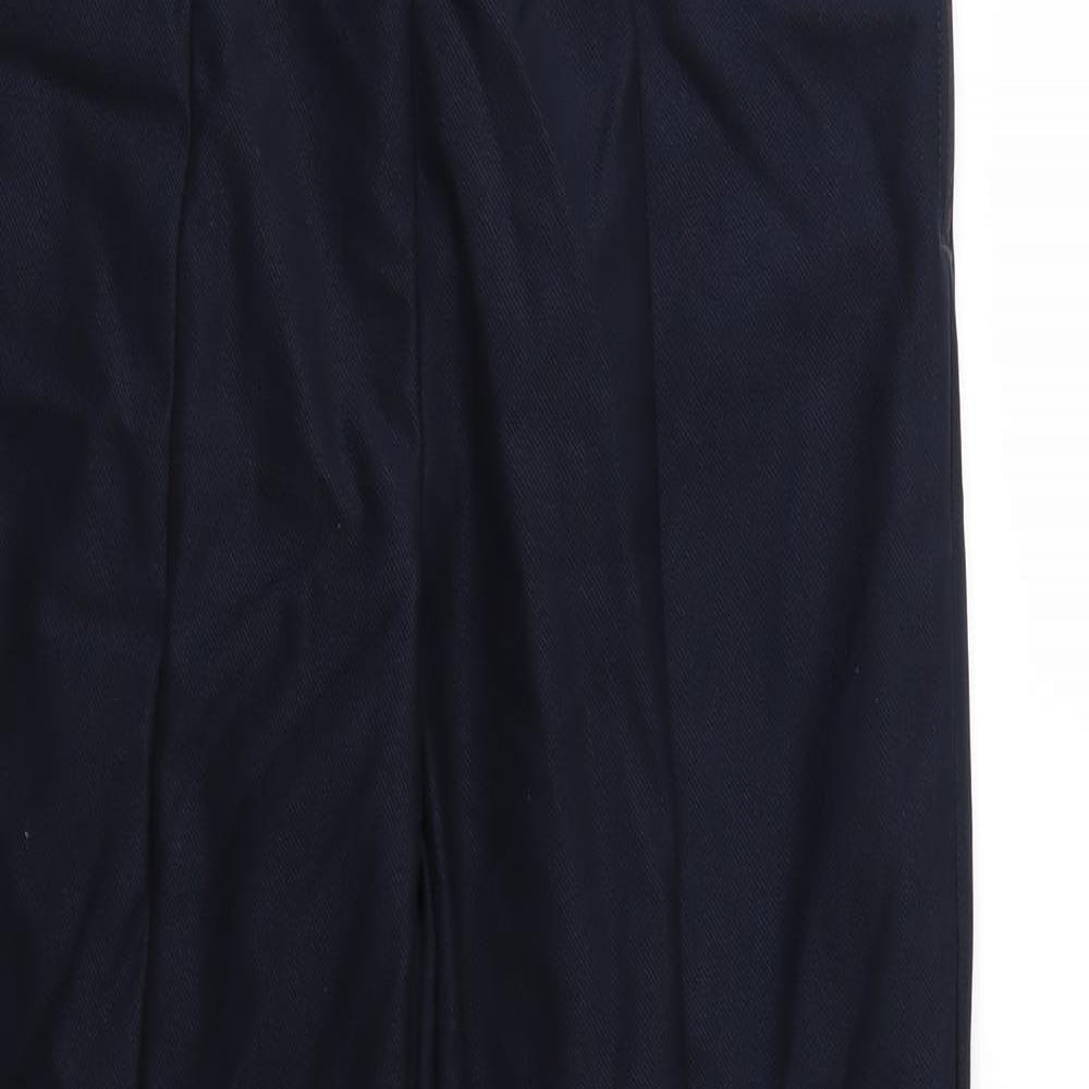 Womens UK Size 10 Preworn Regular Fit  Blue Trousers