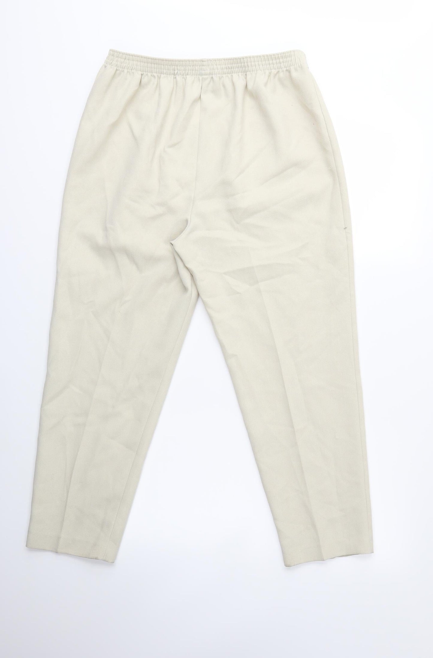 Womens UK Size 14 Berkertex Regular Fit  Beige Trousers