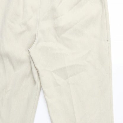 Womens UK Size 14 Berkertex Regular Fit  Beige Trousers