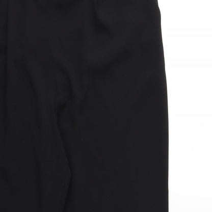 Womens UK Size 34 in Marks and Spencer Regular Fit  Black Trousers