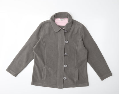 Special edition Womens Grey  Fleece Jacket  Size 14