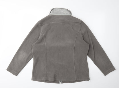 Special edition Womens Grey  Fleece Jacket  Size 14