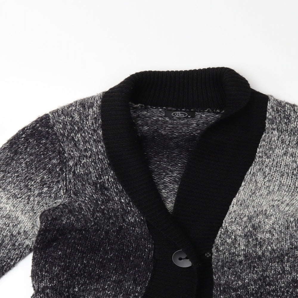 Bonmarché Womens Grey  Knit Cardigan Jumper Size M