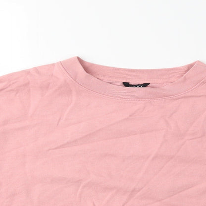 Lindex Womens Pink   Pullover Sweatshirt Size M
