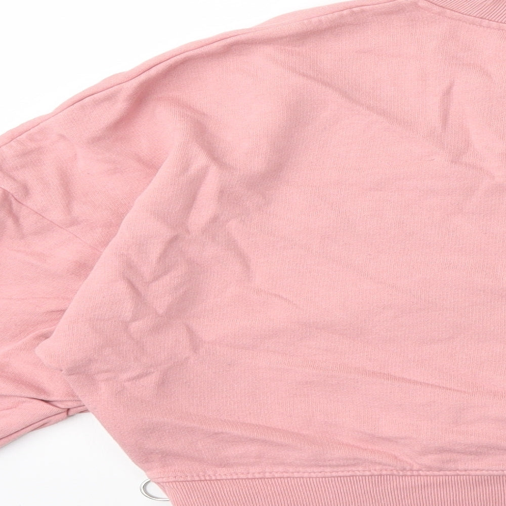 Lindex Womens Pink   Pullover Sweatshirt Size M