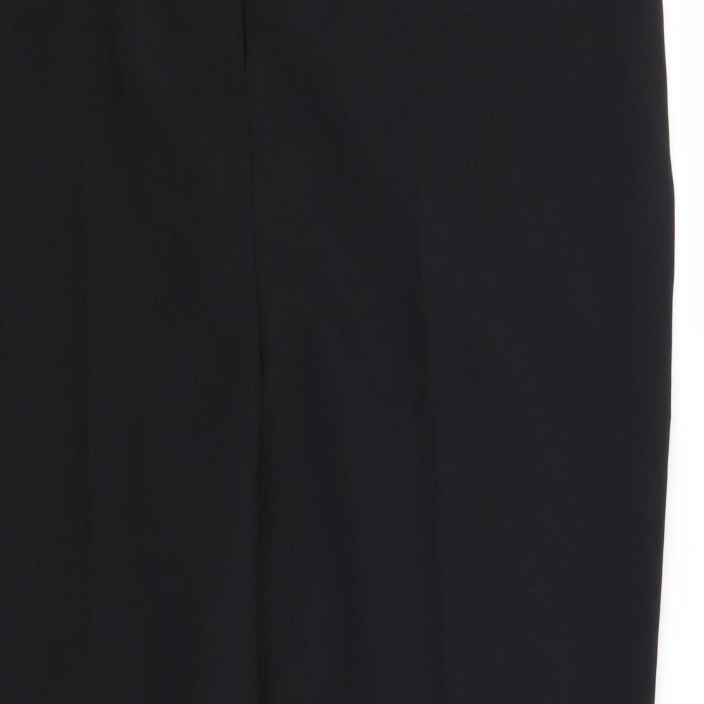 Womens UK Size 18 Peacocks Regular Fit  Black Trousers