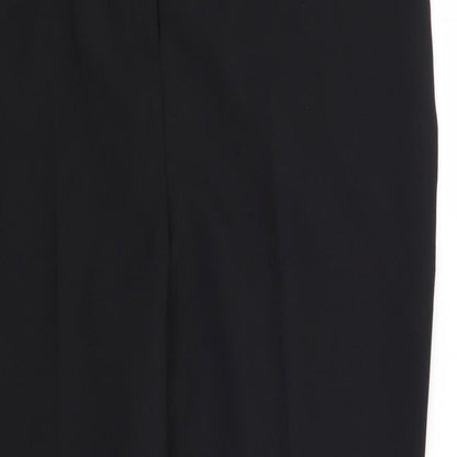 Womens UK Size 18 Peacocks Regular Fit  Black Trousers