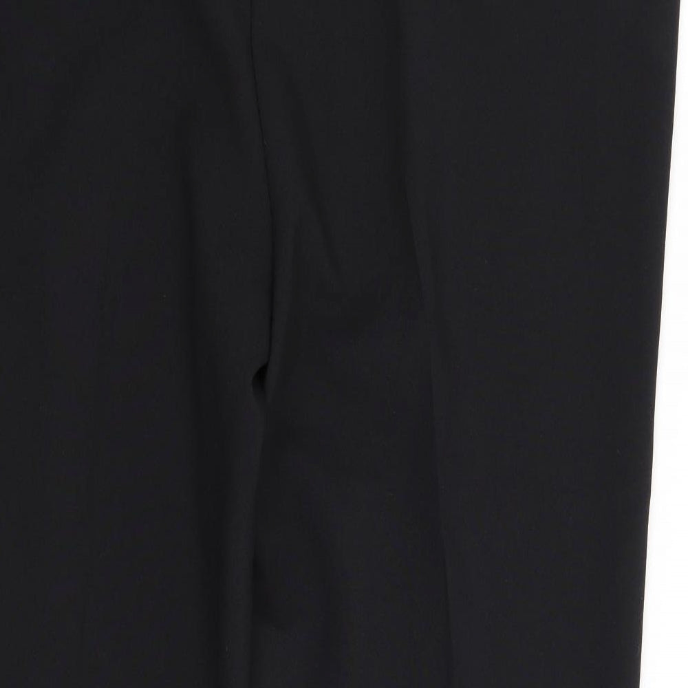 Womens UK Size 18 Peacocks Regular Fit  Black Trousers